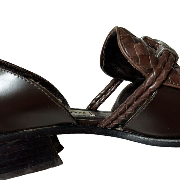 Brighton Holland Brown Open Side Loafers size 5.5M - Picture 3 of 16